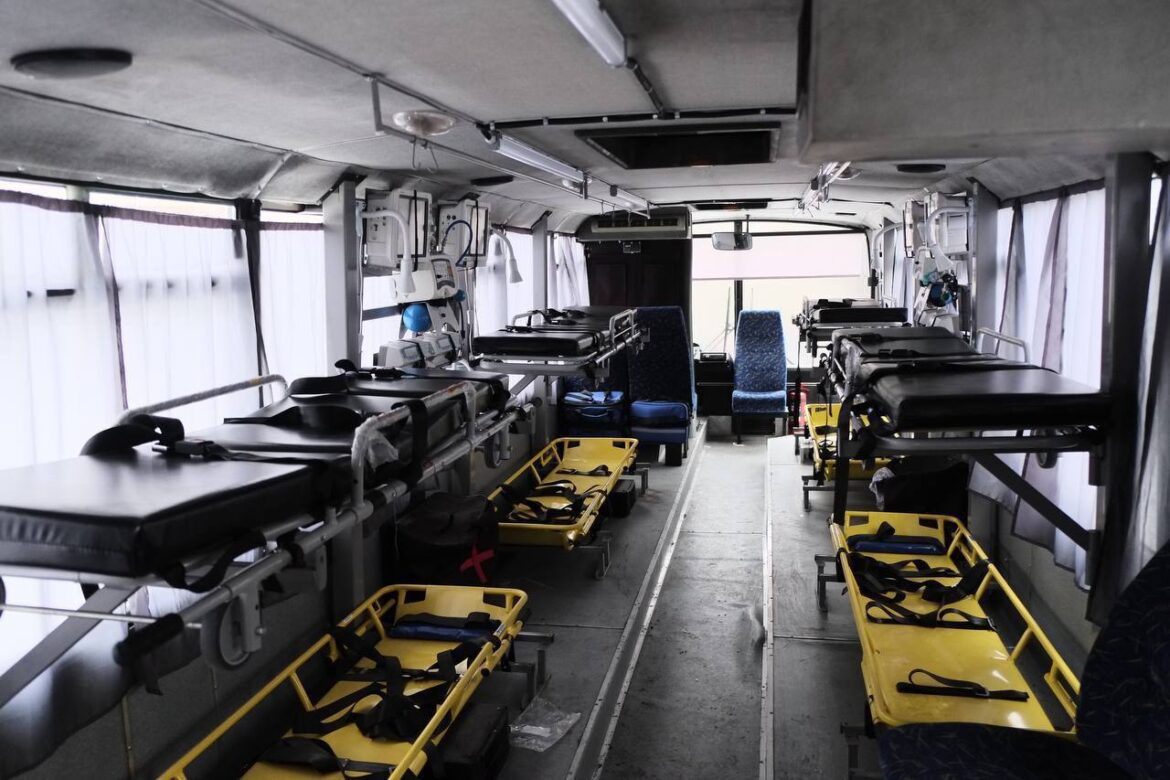 Ленрубеж реанимобиль