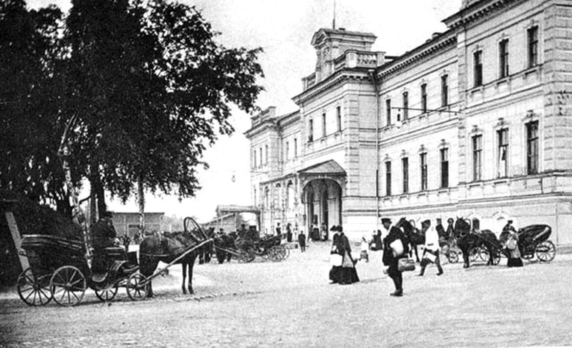 вокзал в Ораниенбауме