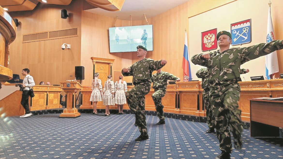 Награждение пограничников